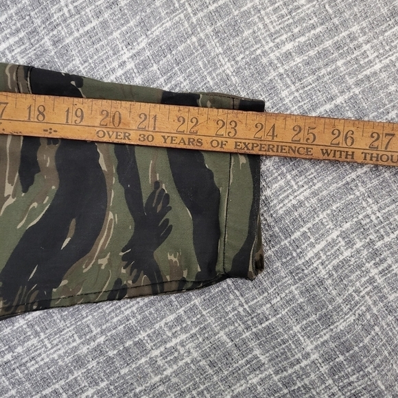 Rothco Tiger Stripe Camouflage Field Jacket BDU Camo Button Men's Small-Reg - Picture 9 of 13